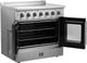 FORNO® Galiano 36" Stainless Steel Pro Style Electric Range-1