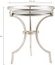 Olliix by Madison Park Silver/Metal Griffin Accent Table-2