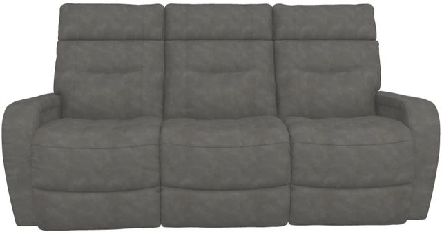 La-Z-Boy® Baron Slate Power Wall Reclining Sofa with Headrest-1