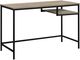 Monarch Specialties Inc. 48"L Dark Taupe and Black Metal Computer Desk-0