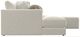 Jackson Furniture Ritzy 5-Piece Bone Left-Arm Facing Sectional with Ottoman-2