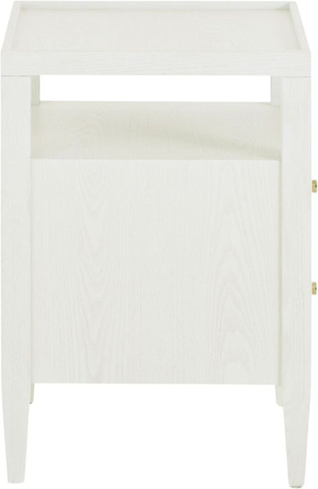 Bassett® Furniture Willow Timeless White Bedside Table-2