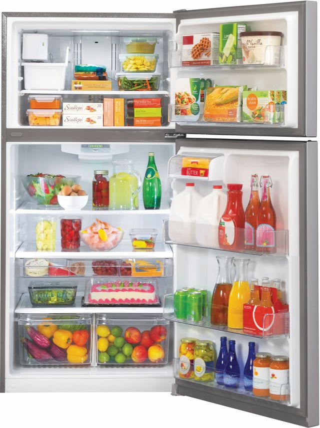 LG 23.8 Cu. Ft. Stainless Steel Top Freezer Refrigerator-2