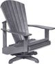 C.R. Plastic Generation Line Slate Grey Swivel Adirondack-0