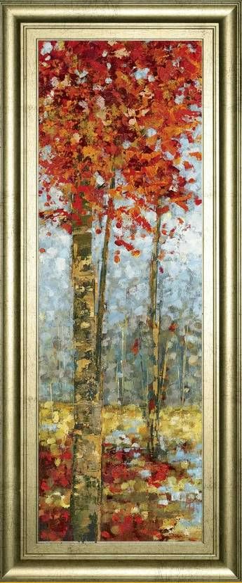 Classy Art Crimson Woods I by Carmen Dolce Wall Art-0