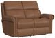 Flexsteel® Customizable Bernard 43" Leather Power Reclining Loveseat with Headrest and Lumbar-0
