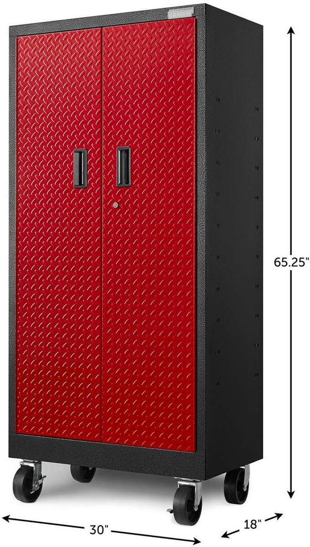 Gladiator® Premier Red Tread Pre-Assembled Tall Gearlocker-4
