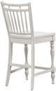 Liberty Furniture Magnolia Manor Antique White Spindle Back Counter Chair-3