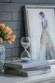 A & B Home Ferdinand White 30-Minute Hourglass-3