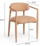 TOV Furniture Annika Peach Outdoor Dining Arm Chair-2