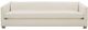 Robin Bruce Florence 96” Tapered Leg Sofa-1