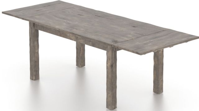 Canadel Customizable Champlain Distressed Shadow Rectangular Table with HF Legs -2