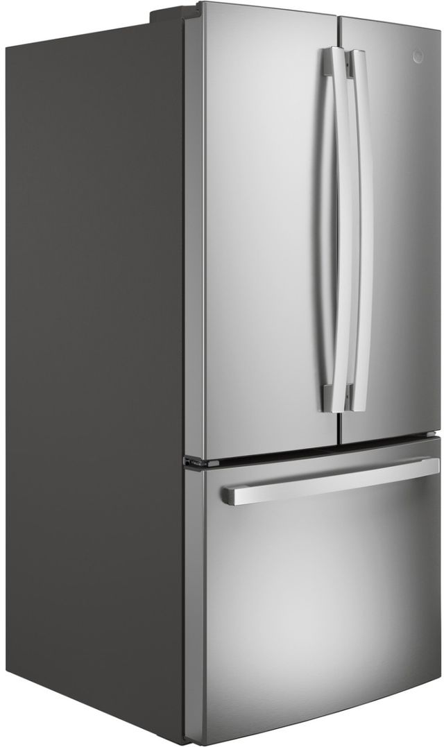GE® 33 in. 24.7 Cu. Ft. Fingerprint Resistant Stainless Steel French Door Refrigerator-1