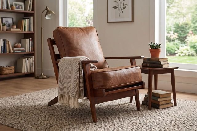 Sunny Designs™ Santa Fe Dark Chocolate Accent Chair-1