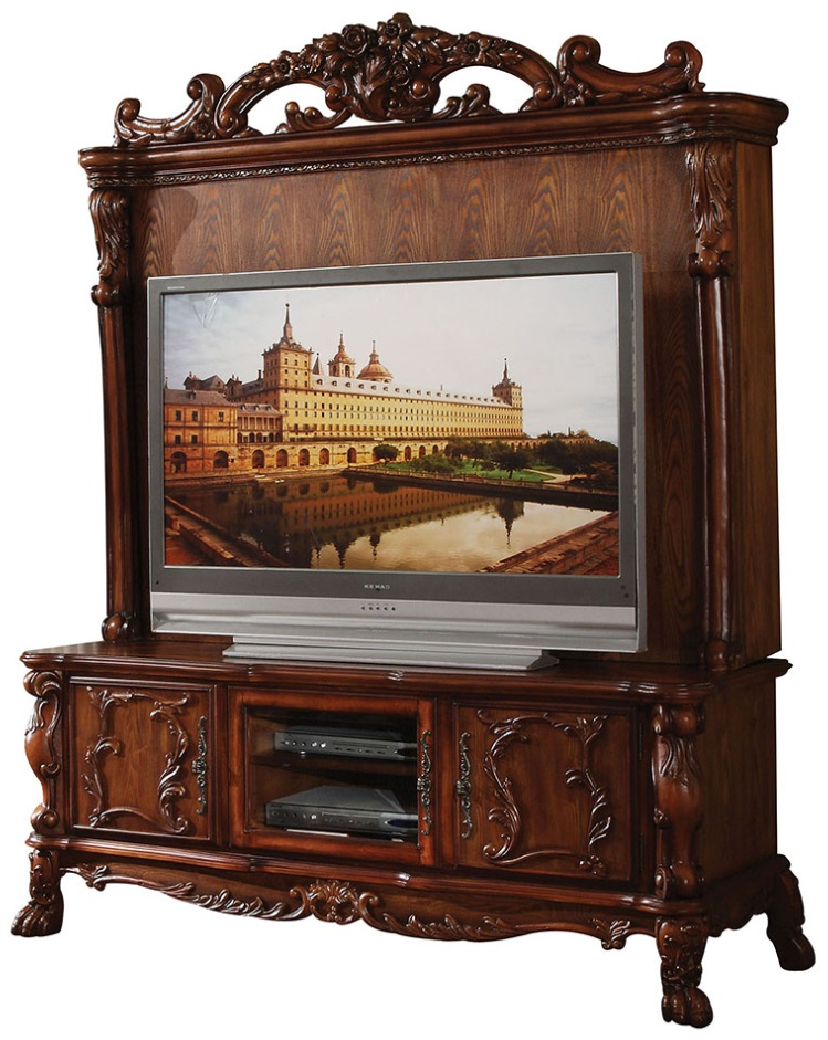TVボード　ACME Furniture Dresden TV Stand (Antique White) by Acme Furniture