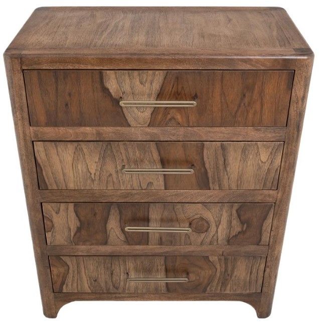 International Furniture Direct Praga Brown Chest-3