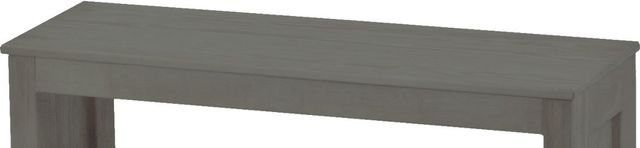 Crate Designs™ Furniture Graphite Wood Top Bench-1