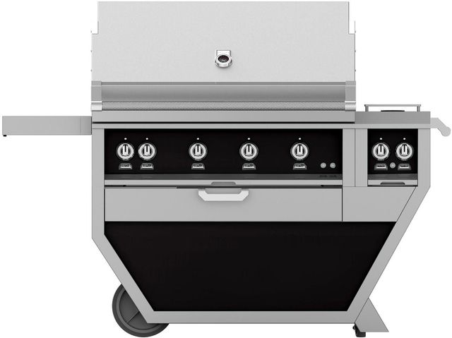 Hestan® Deluxe 6-Burner Stealth Freestanding Liquid Propane Grill-0