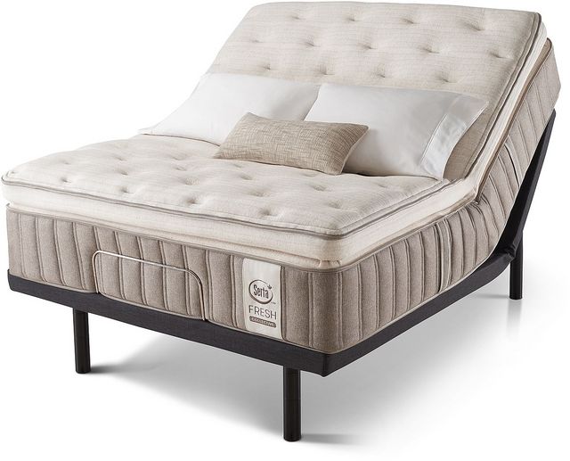 Serta® Fresh Collective Linen Wholesome Hybrid Plush Pillow Top Full Mattress-7