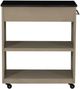 Linon Giovanna Black/Gray Kitchen Cart-5