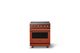 Viking® 5 Series 30" Spiced Cider Pro Style Induction Range with Brushed Brass Trim-0
