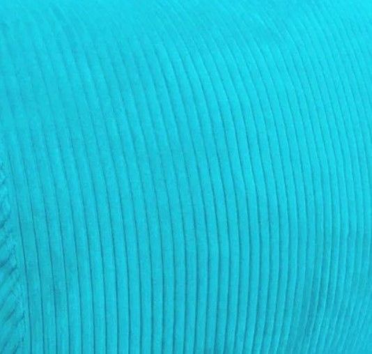 CordaRoy's® Cyan Plush Corduroy Full Bean Bag-2