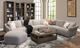 Parker House® Playful 6-Piece Canes Cobblestone Sectional-1