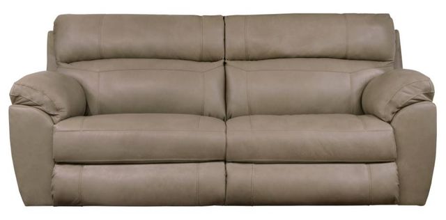 Catnapper® Costa Putty Power Lay Flat Reclining Sofa-0