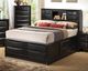 Coaster® Briana 5-Piece Black California King Storage Bedroom Set-1
