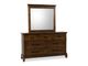 Rustic Dresser and Mirror-0