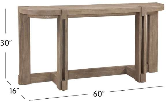 Bassett Mirror McGuire Console Table - Thumbnail 4