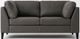 EQ3 Salema Leather Loveseat-4