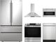 Sharp® 5 Piece Stainless Steel Electric Kitchen Appliance Package-0