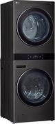 LG Black Steel Electric Laundry Center, 5.8 Cu. Ft. Washer, 7.4 Cu. Ft. Dryer-1