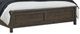 American Woodcrafters Farmwood Whiskey Barrell Queen Panel Bed-3