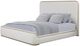 Bernards Trilogy Toffee/White Sand King Upholstered Panel Bed-3