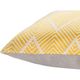 Surya Kanga Saffron 18"x18" Toss Pillow with Polyester Insert-1
