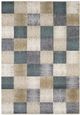 KAS Rugs Avalon Ivory Checkered 5'x8' Area Rug-0
