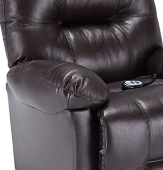 Best® Home Furnishings Customizable Zaynah Leather Power Space Saver® Recliner-1