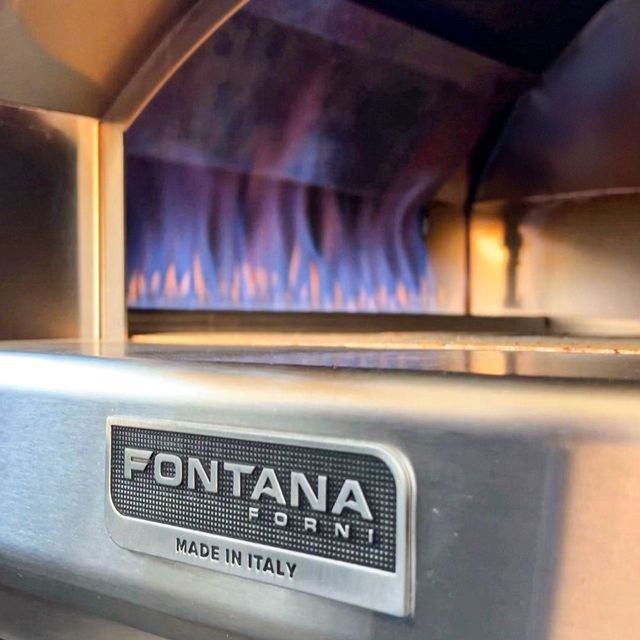 Fontana Forni Firenze 39" Gray Pizza Oven -4
