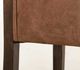 International Furniture Direct Raramuri Brown/Stained Dark Upholstered Dining Side Chair-3