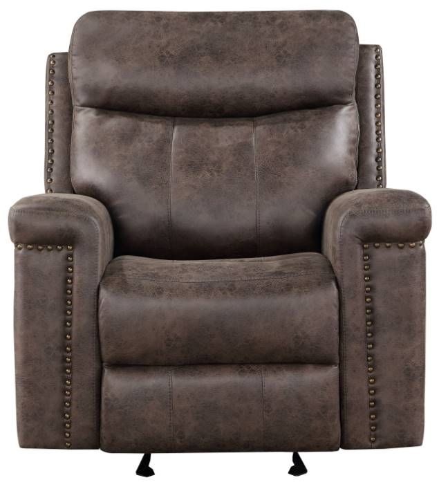 New Classic® Home Furnishings Quade Mocha Power Glider Recliner-2