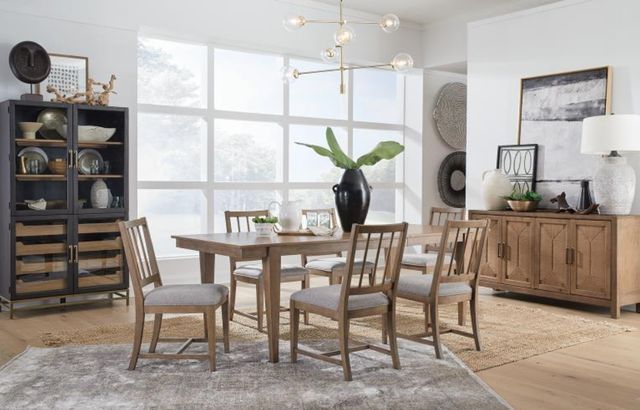 Magnussen Home® Lindon Belgian Wheat/Sauve Blanco Dining Side Chair-1