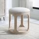 Uttermost® Dennen Oak/Off-White Ottoman-1