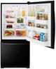 Amana® 29" 18.7 Cu. Ft. Black Bottom Freezer Refrigerator with EasyFreezer™ Pull-Out Drawer-4