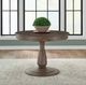 Liberty Furniture Hickory Grove Heirloom Brown Pedestal Dining Table-1