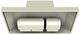 Vent-A-Hood® 54" Biscuit Euro-Style Wall Mount Range Hood-3