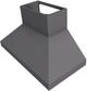 Vent-A-Hood® 54" Gunsmoke Euro-Style Wall Mount Range Hood-1