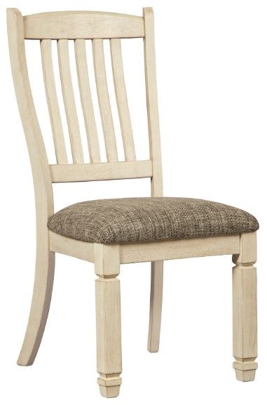 Signature Design by Ashley® Bolanburg 5-Piece Antique White Dining Room Set-2