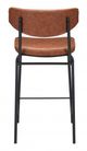 Zuo Modern Sharon Vintage Brown Counter Chair-2